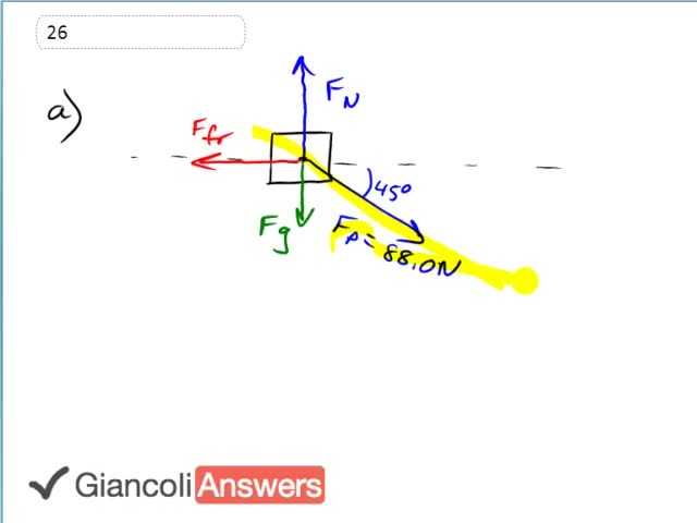 Giancoli 6th Edition, Chapter 4, Problem 26 solution video poster