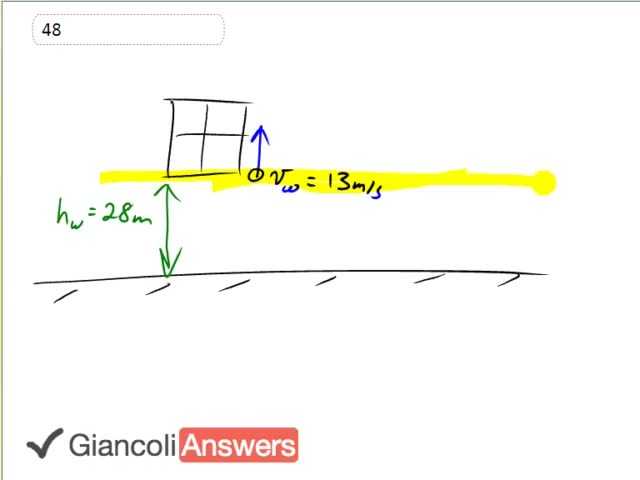 Giancoli 6th Edition, Chapter 2, Problem 48 solution video poster