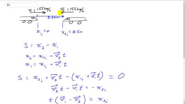 Giancoli 7th Edition, Chapter 2, Problem 13 solution video poster