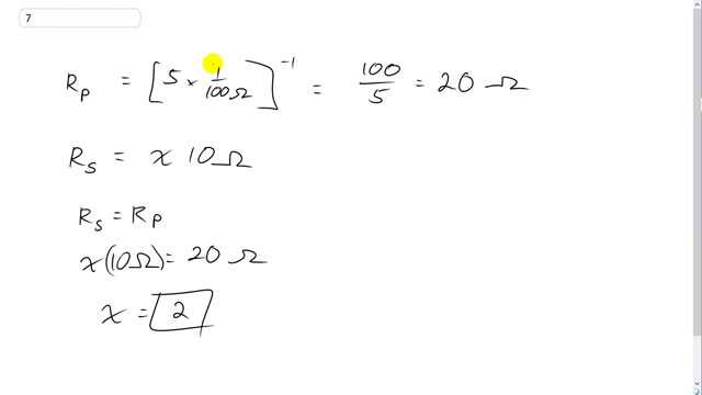 Giancoli 7th Edition, Chapter 19, Problem 7 solution video poster