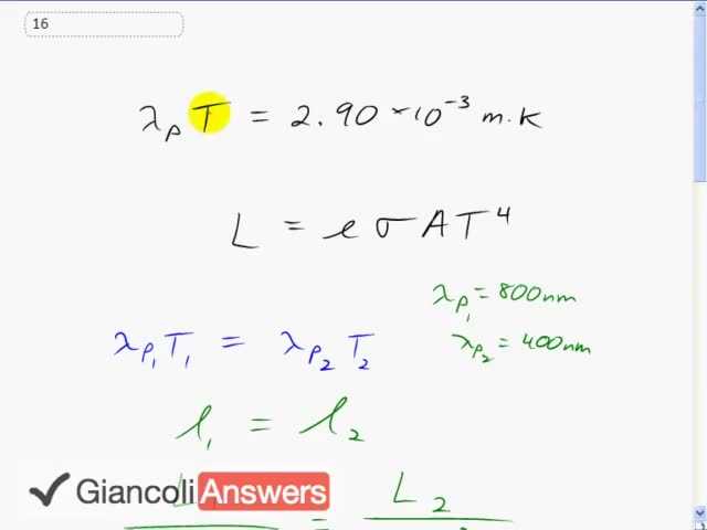 Giancoli 6th Edition, Chapter 33, Problem 16 solution video poster
