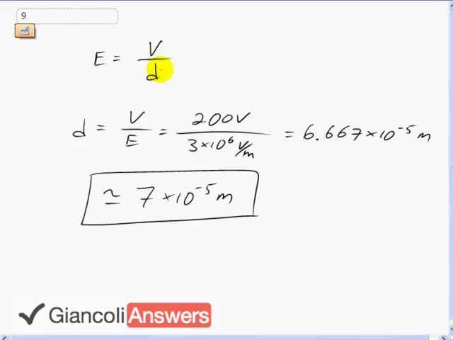 Giancoli 6th Edition, Chapter 17, Problem 9 solution video poster