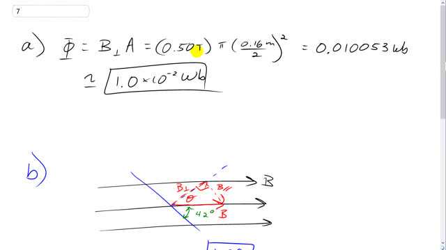 Giancoli 7th "Global" Edition, Chapter 21, Problem 7 solution video poster