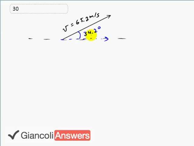 Giancoli 6th Edition, Chapter 3, Problem 30 solution video poster