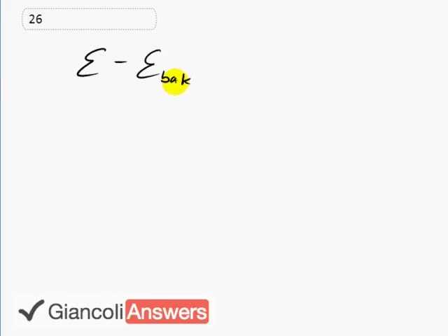 Giancoli 6th Edition, Chapter 21, Problem 26 solution video poster