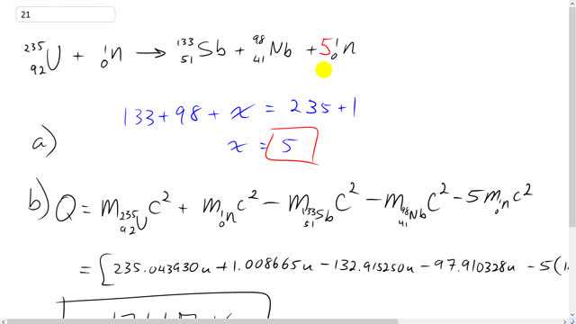 Giancoli 7th "Global" Edition, Chapter 31, Problem 21 solution video poster