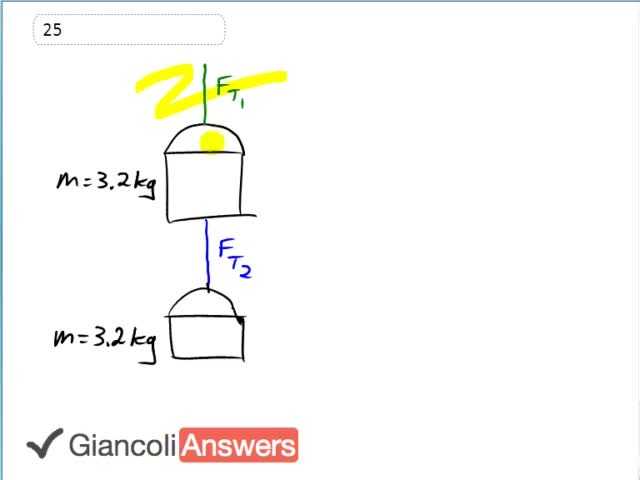 Giancoli 6th Edition, Chapter 4, Problem 25 solution video poster