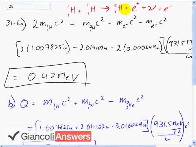 Giancoli 6th Edition, Chapter 31, Problem 28 solution video poster
