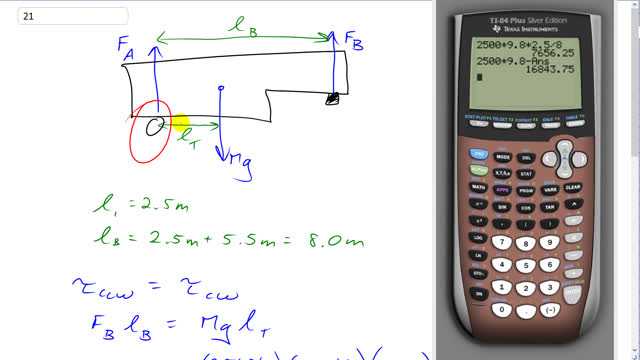 Giancoli 7th "Global" Edition, Chapter 9, Problem 21 solution video poster