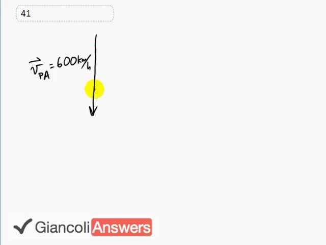 Giancoli 6th Edition, Chapter 3, Problem 41 solution video poster