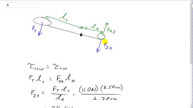 Giancoli 7th "Global" Edition, Chapter 9, Problem 6 solution video poster