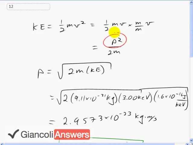 Giancoli 6th Edition, Chapter 28, Problem 12 solution video poster
