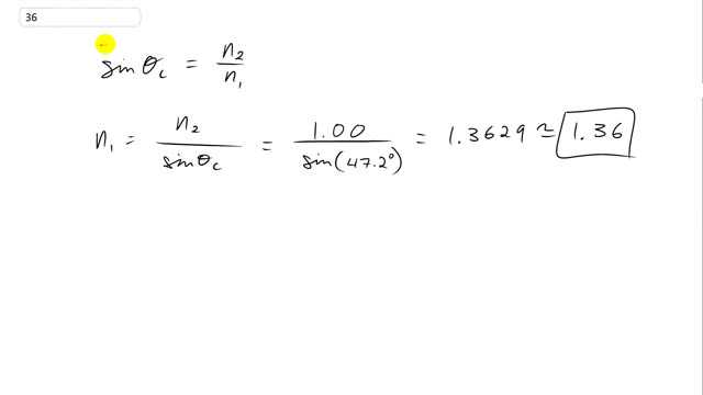 Giancoli 7th Edition, Chapter 23, Problem 36 solution video poster