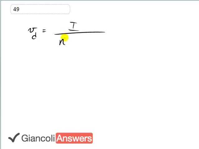 Giancoli 6th Edition, Chapter 18, Problem 49 solution video poster