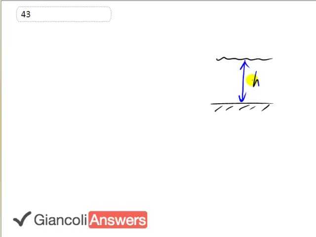 Giancoli 6th Edition, Chapter 11, Problem 43 solution video poster
