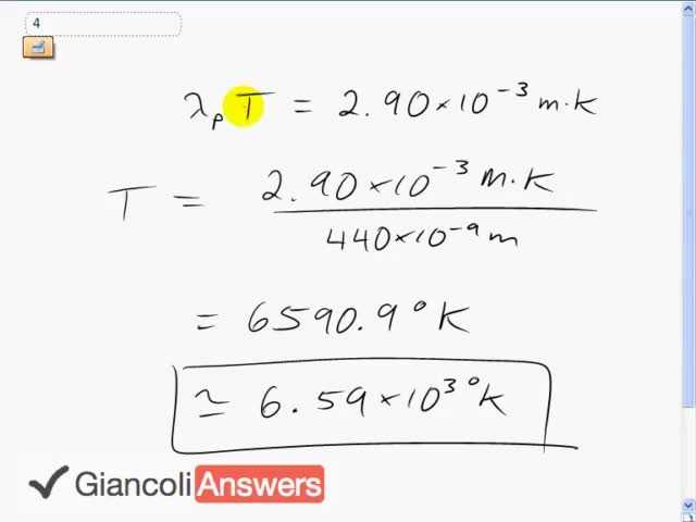 Giancoli 6th Edition, Chapter 27, Problem 4 solution video poster