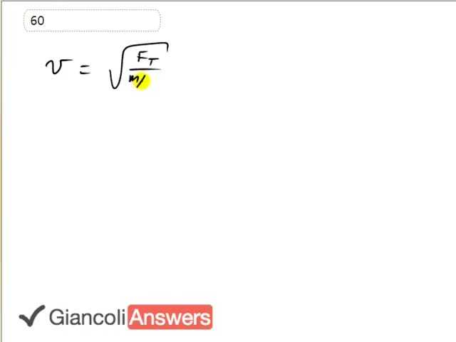 Giancoli 6th Edition, Chapter 11, Problem 60 solution video poster
