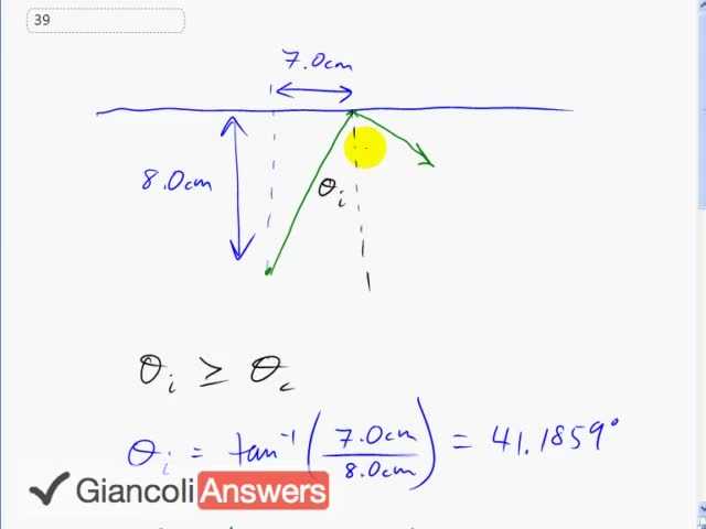 Giancoli 6th Edition, Chapter 23, Problem 39 solution video poster