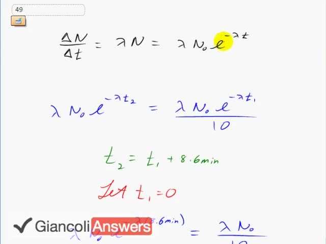 Giancoli 6th Edition, Chapter 30, Problem 49 solution video poster