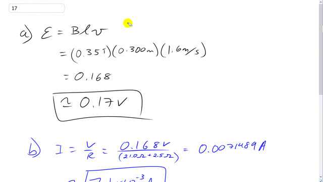 Giancoli 7th Edition, Chapter 21, Problem 17 solution video poster