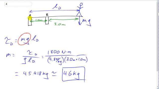 Giancoli 7th Edition, Chapter 9, Problem 4 solution video poster