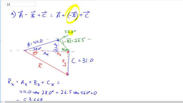 Giancoli 7th "Global" Edition, Chapter 3, Problem 13 solution video poster