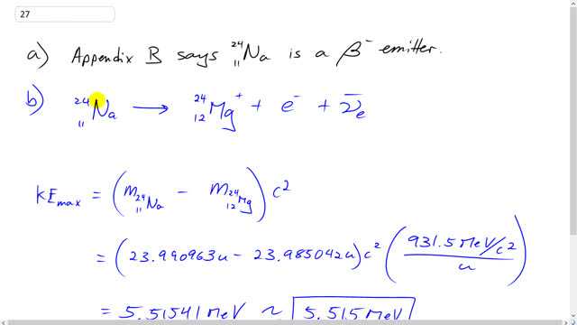 Giancoli 7th "Global" Edition, Chapter 30, Problem 27 solution video poster