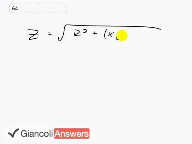 Giancoli 6th Edition, Chapter 21, Problem 64 solution video poster