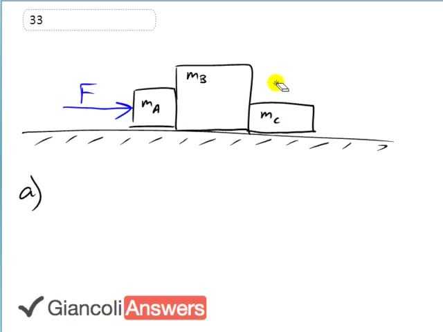 Giancoli 6th Edition, Chapter 4, Problem 33 solution video poster