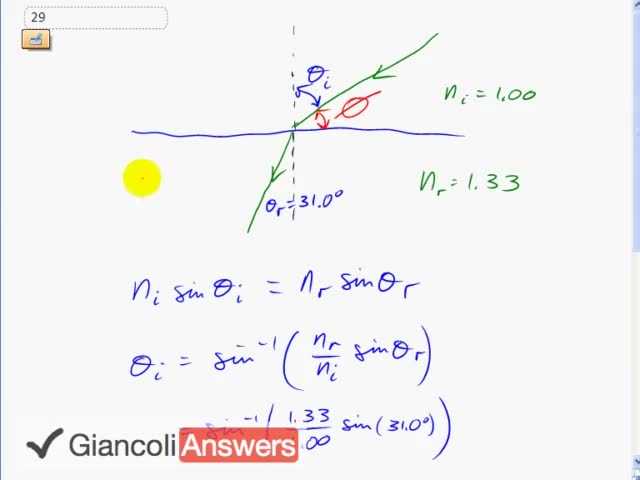 Giancoli 6th Edition, Chapter 23, Problem 29 solution video poster