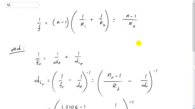 Giancoli 7th "Global" Edition, Chapter 25, Problem 50 solution video poster