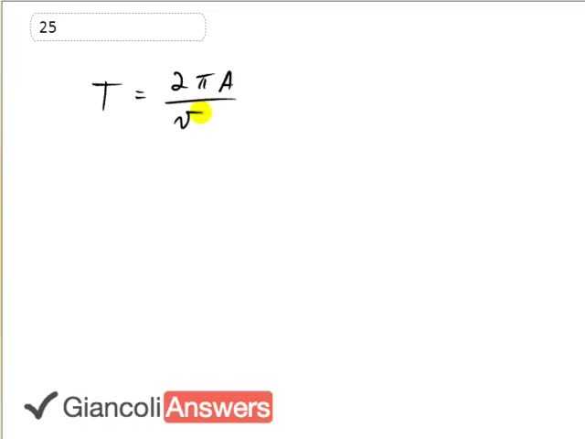 Giancoli 6th Edition, Chapter 11, Problem 25 solution video poster