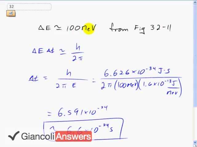 Giancoli 6th Edition, Chapter 32, Problem 32 solution video poster