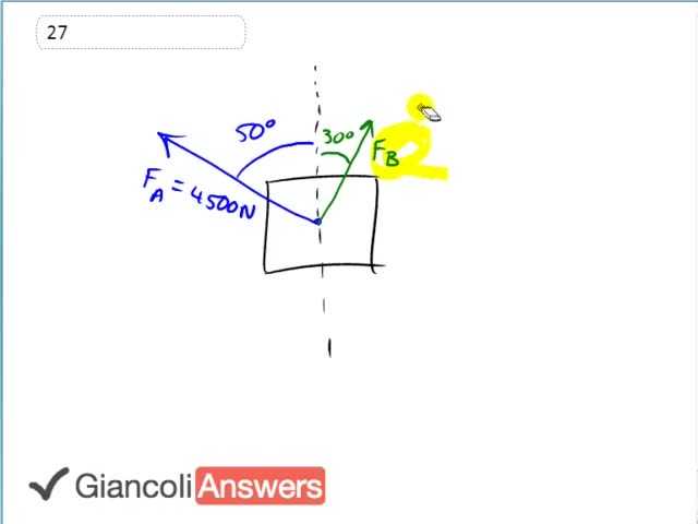 Giancoli 6th Edition, Chapter 4, Problem 27 solution video poster