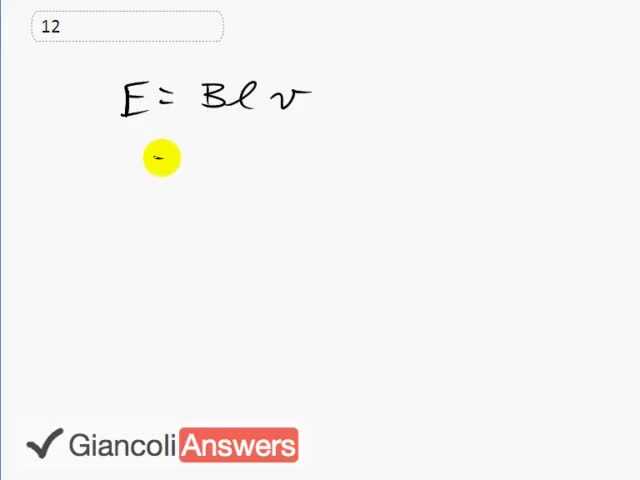 Giancoli 6th Edition, Chapter 21, Problem 12 solution video poster