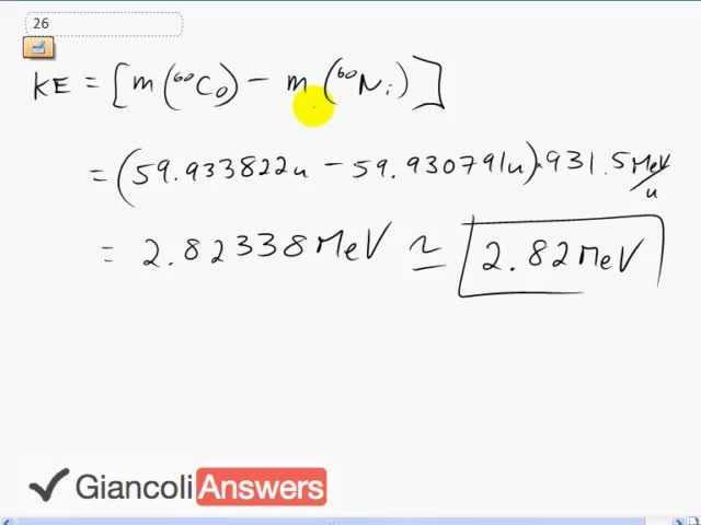 Giancoli 6th Edition, Chapter 30, Problem 26 solution video poster