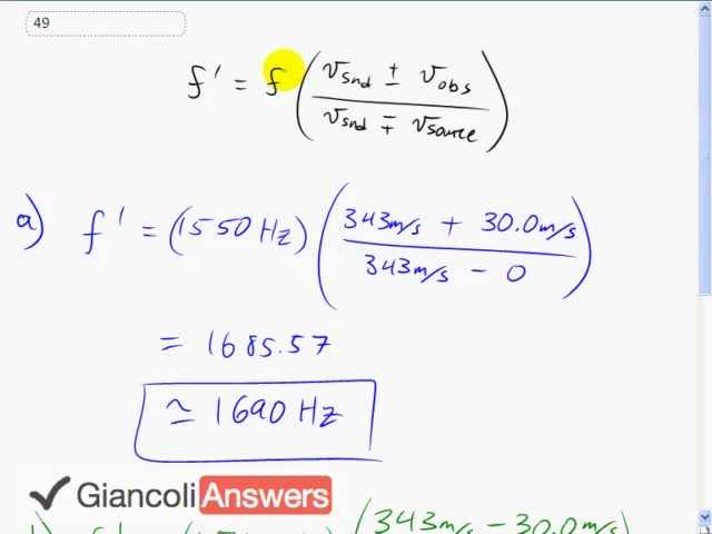 Giancoli 6th Edition, Chapter 12, Problem 49 solution video poster