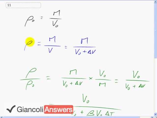 Giancoli 6th Edition, Chapter 13, Problem 11 solution video poster