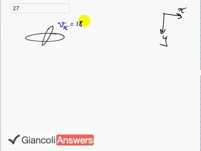 Giancoli 6th Edition, Chapter 3, Problem 27 solution video poster