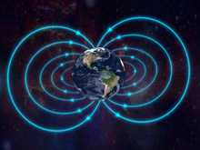 Earth's magnetic field lines