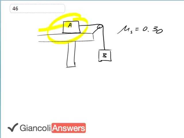 Giancoli 6th Edition, Chapter 4, Problem 46 solution video poster