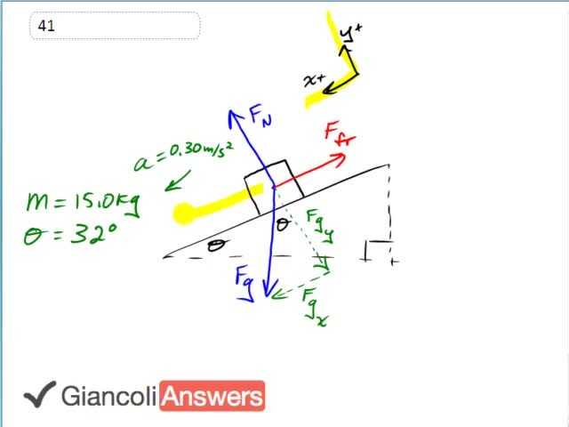 Giancoli 6th Edition, Chapter 4, Problem 41 solution video poster