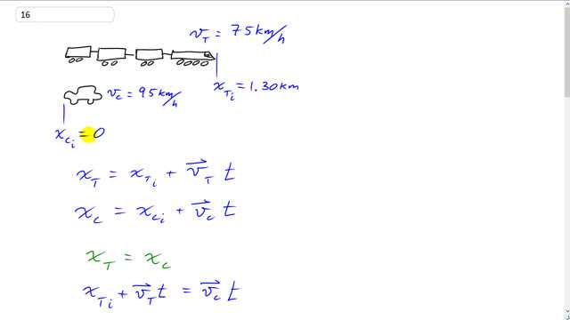 Giancoli 7th Edition, Chapter 2, Problem 16 solution video poster