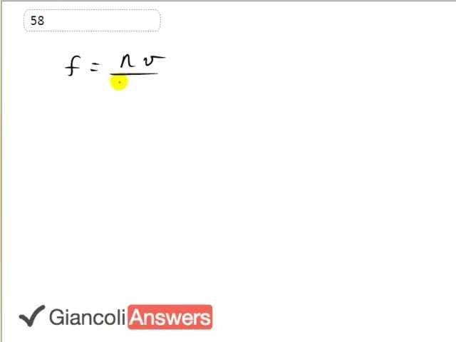 Giancoli 6th Edition, Chapter 11, Problem 58 solution video poster