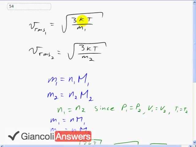 Giancoli 6th Edition, Chapter 13, Problem 54 solution video poster