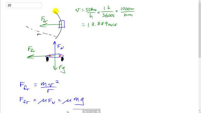 Giancoli 7th Edition, Chapter 5, Problem 20 solution video poster