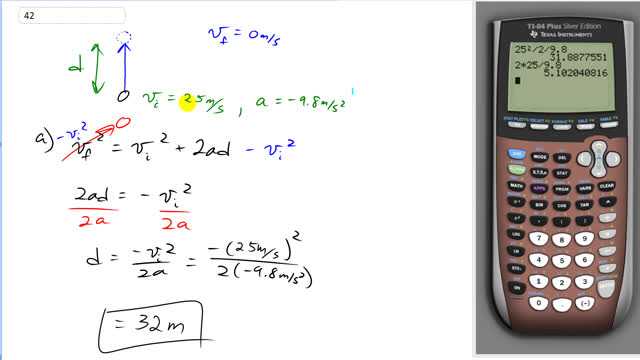 Giancoli 7th Edition, Chapter 2, Problem 42 solution video poster
