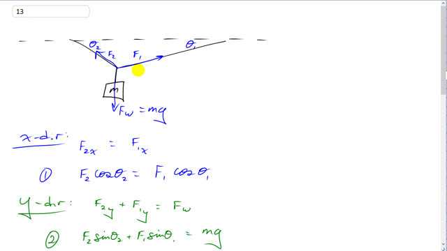 Giancoli 7th "Global" Edition, Chapter 9, Problem 13 solution video poster