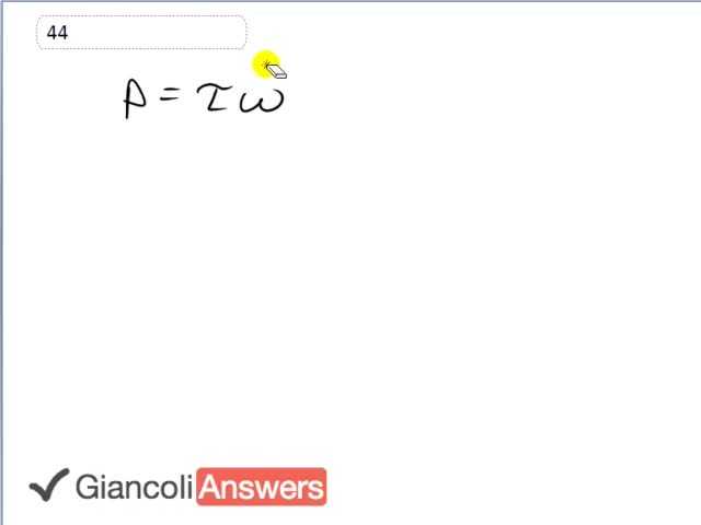 Giancoli 6th Edition, Chapter 8, Problem 44 solution video poster