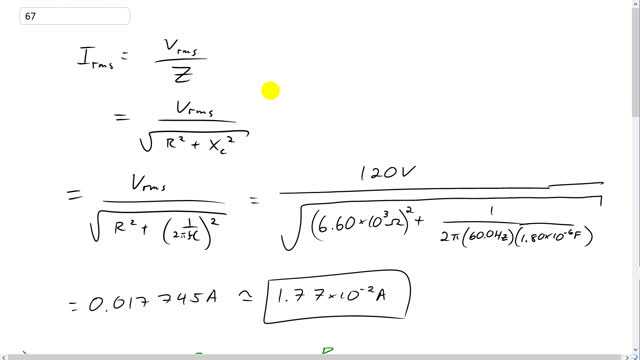 Giancoli 7th Edition, Chapter 21, Problem 67 solution video poster